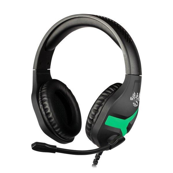 Image of Konix 61881110850 Kopfhörer & Headset Kabelgebunden Kopfband Gaming Schwarz, Grün