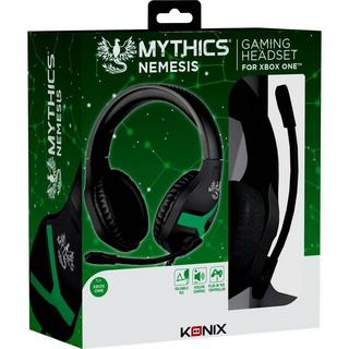 KONIX  Konix 61881110850 écouteur/casque Écouteurs Avec fil Arceau Jouer Noir, Vert 