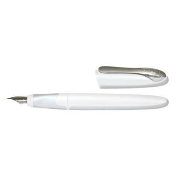 ONLINE Füllhalter Air M 20145/3D Air Pearl silver blau