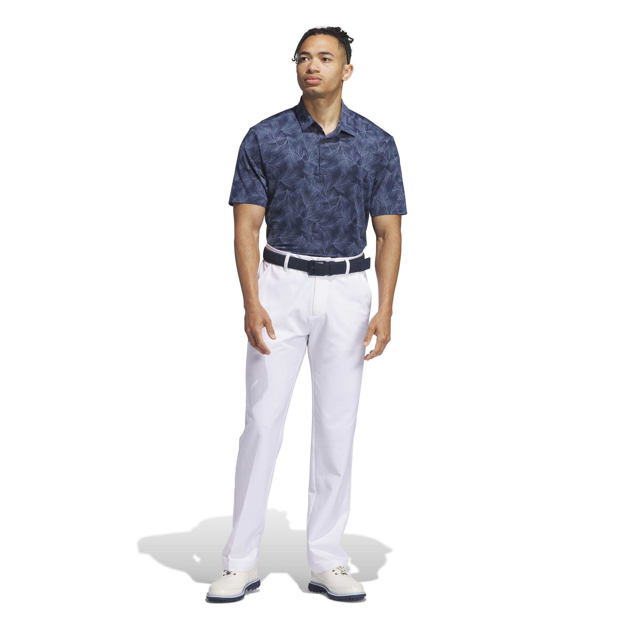 adidas  polo ultimate365 mesh print 