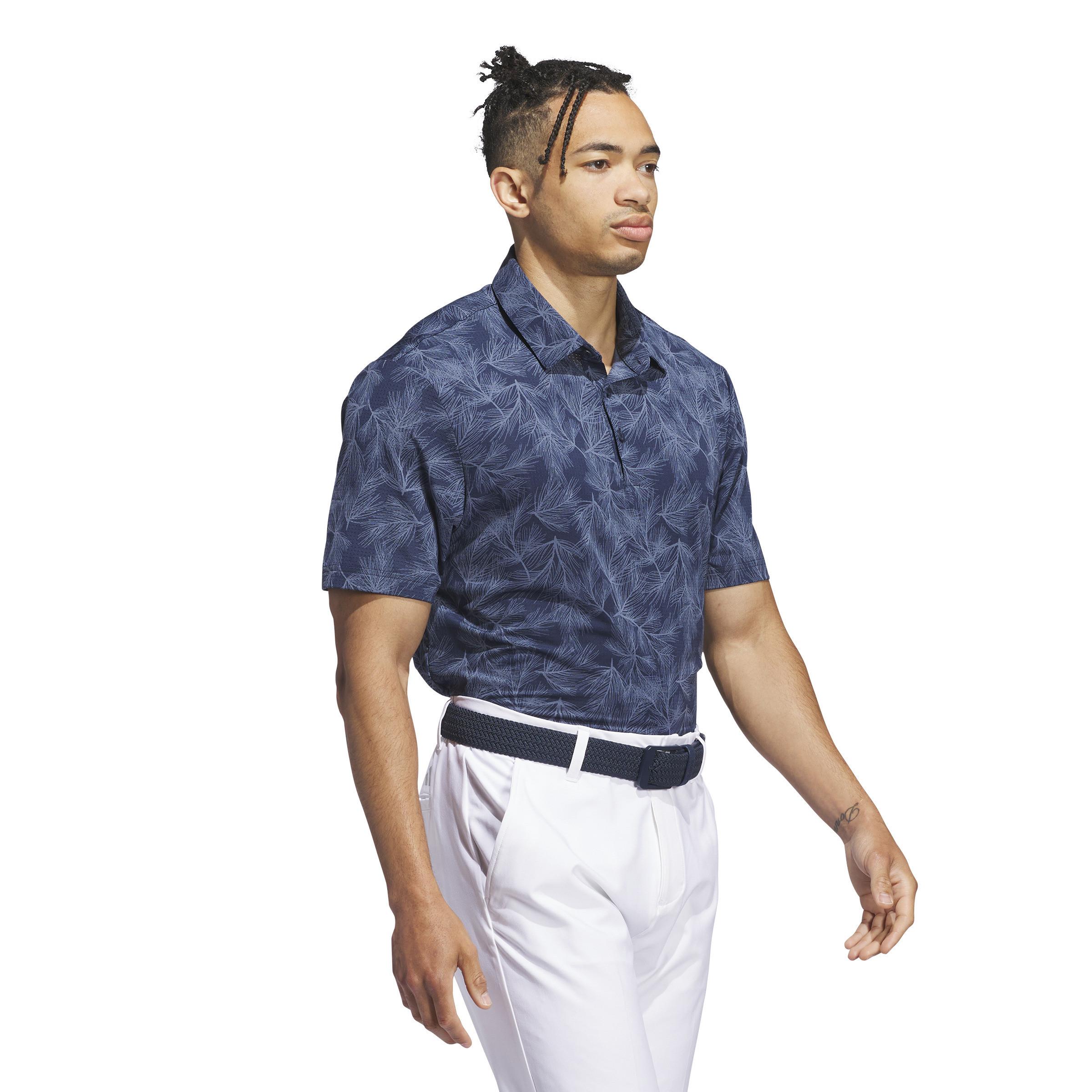 adidas  polo ultimate365 mesh print 