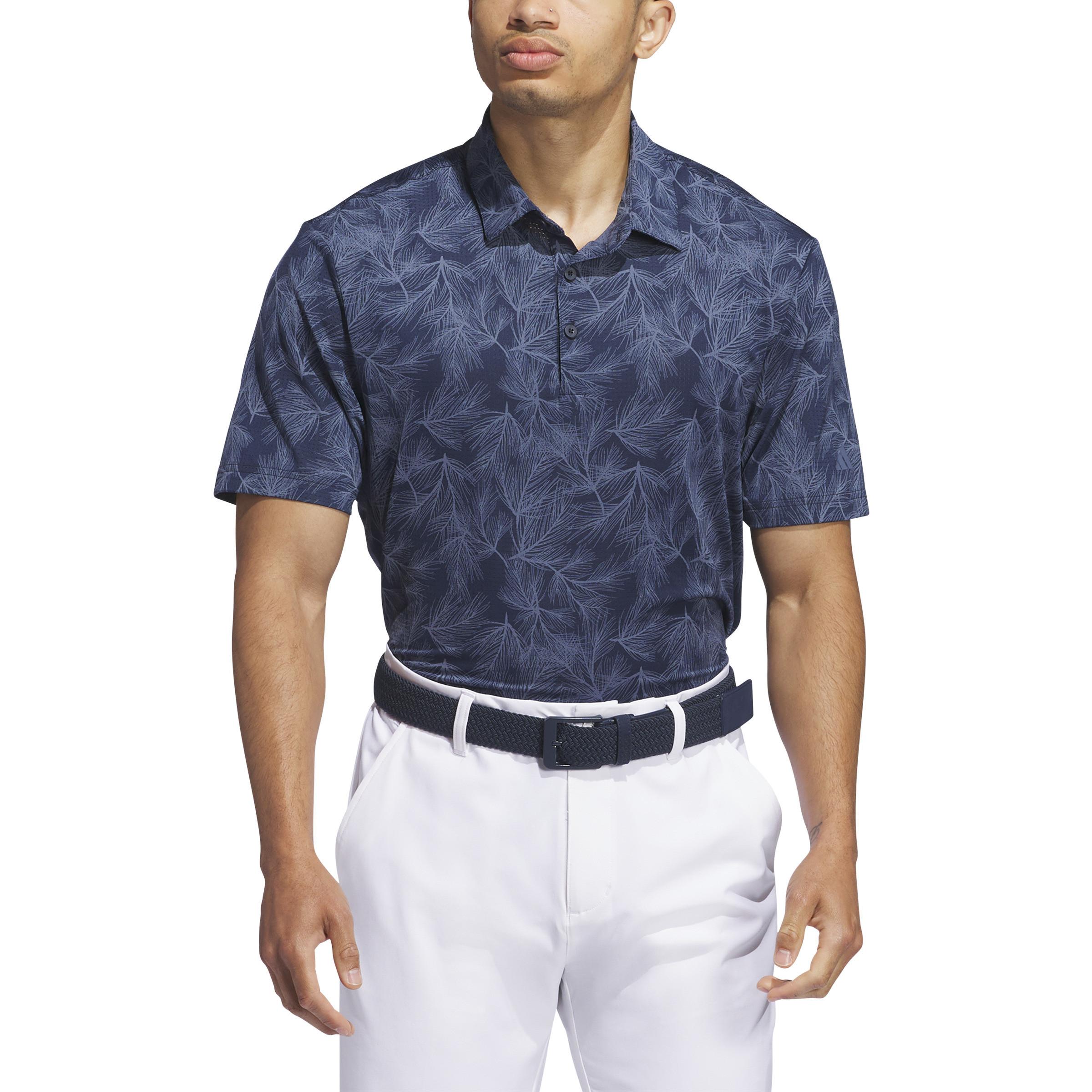 adidas  polo ultimate365 mesh print 