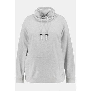 Ulla Popken  Bellieva-Sweatshirt, elastische Seitennähte, Langarm 