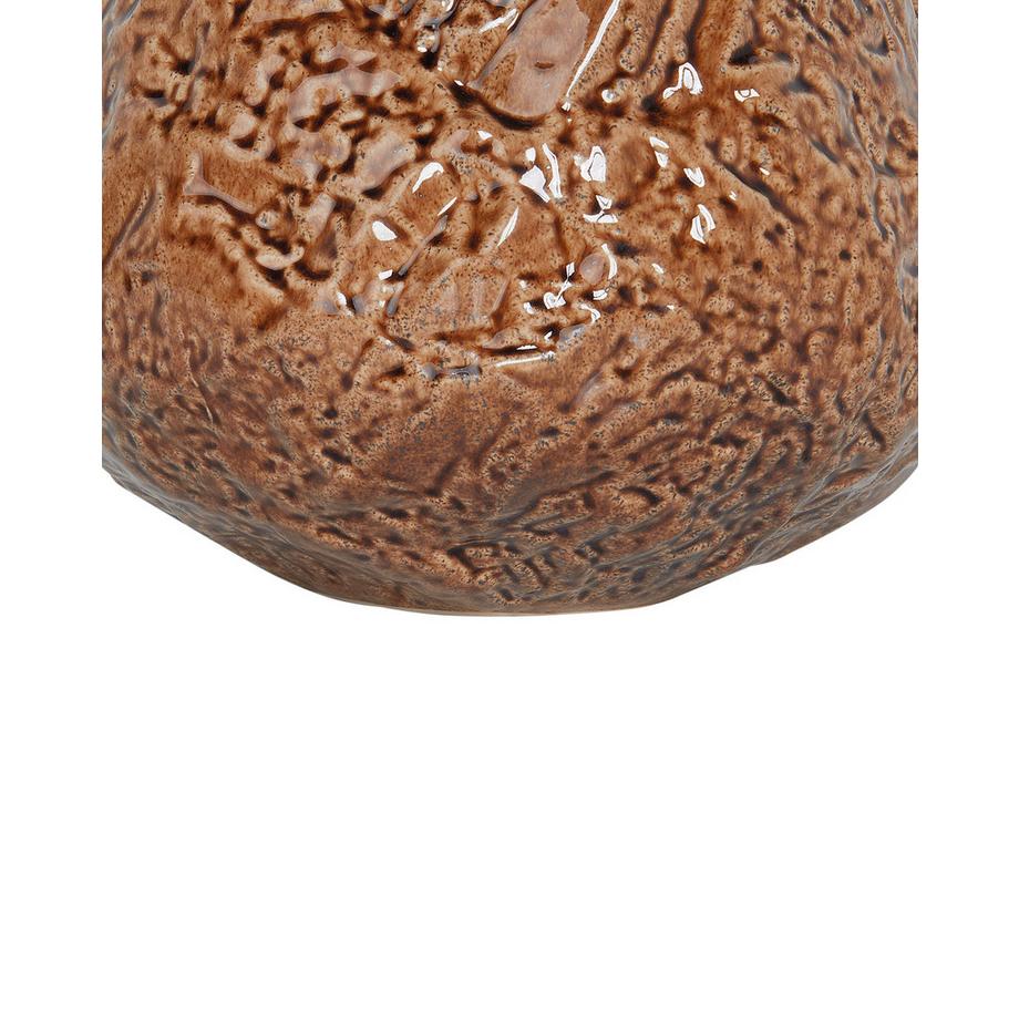 Beliani Blumenvase aus Steinzeug Landhausstil BETTA  