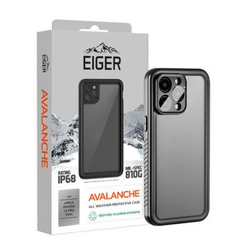 Eiger iPhone 15 Pro Max Avalanche Outdoor Case schwarz