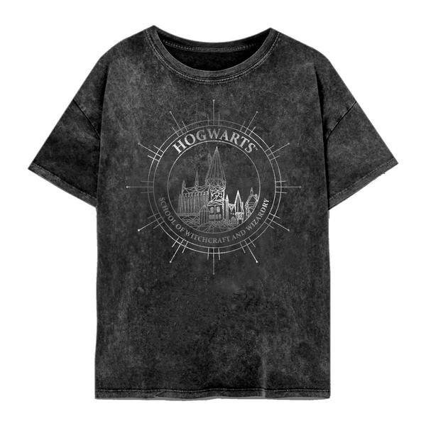 Image of Hogwarts Constellation Tshirt Damen Schwarz XL