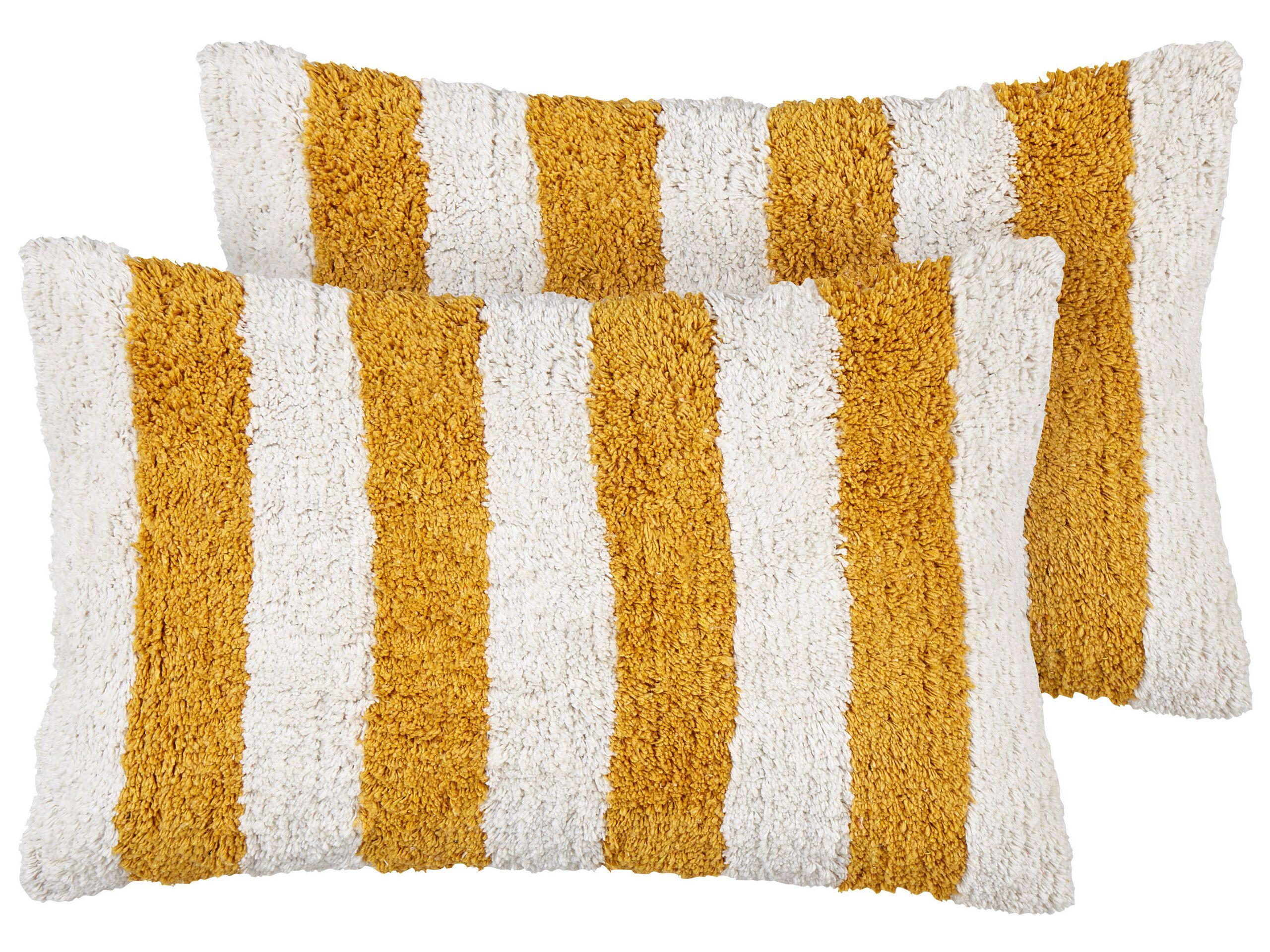 Image of Kissen 2er Set aus Baumwolle Modern HELIANTHUS Kissen 2er Set aus Baumwolle Modern HELIANTHUS