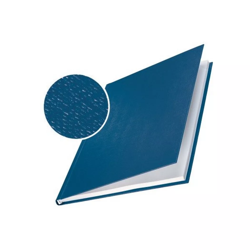 Leitz -  Buchbindemappe 7mm A4 10 Stück, Blau