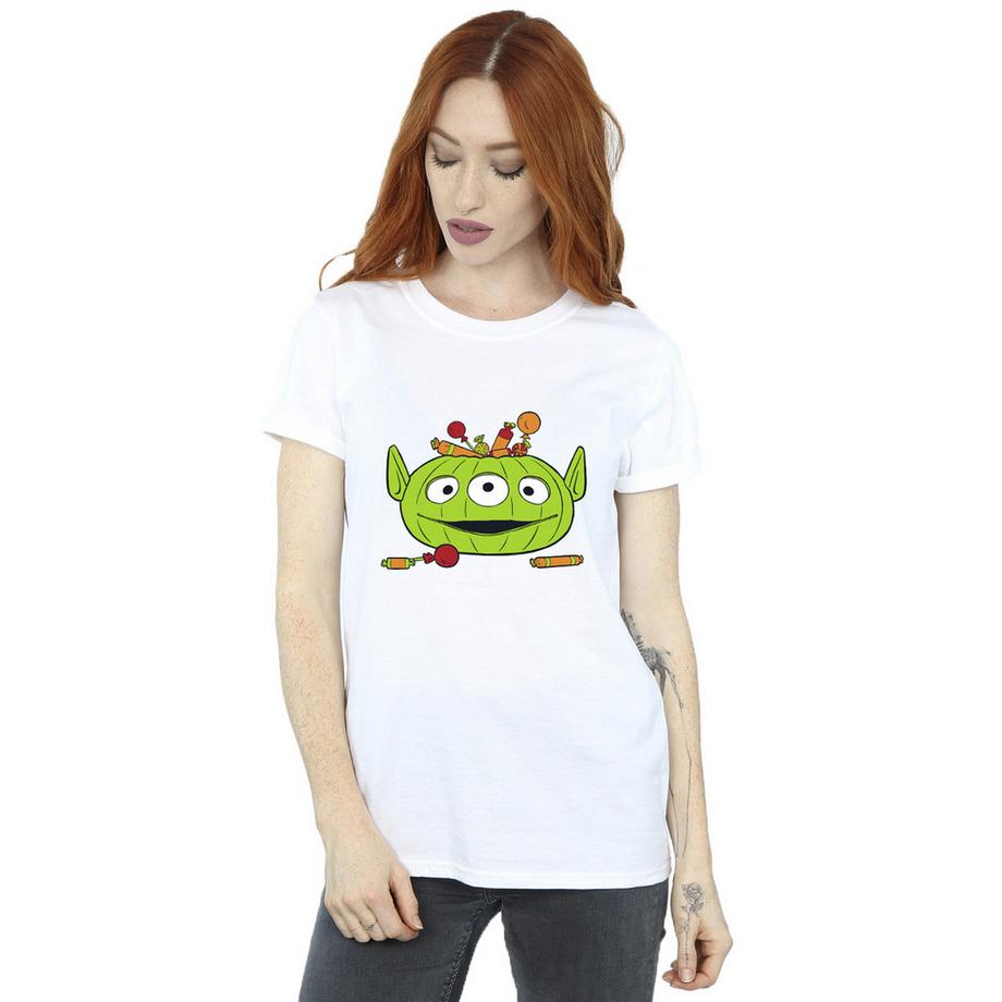 Tshirt ALIEN PUMPKIN BASKET