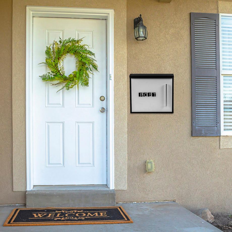 Arebos Boîte aux Lettres Design moderne d’AREBOS Boîte aux Lettres Murale  