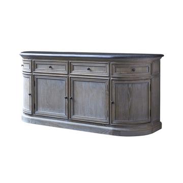 Mobile per il bagno in rovere e pietra 180 cm Louise