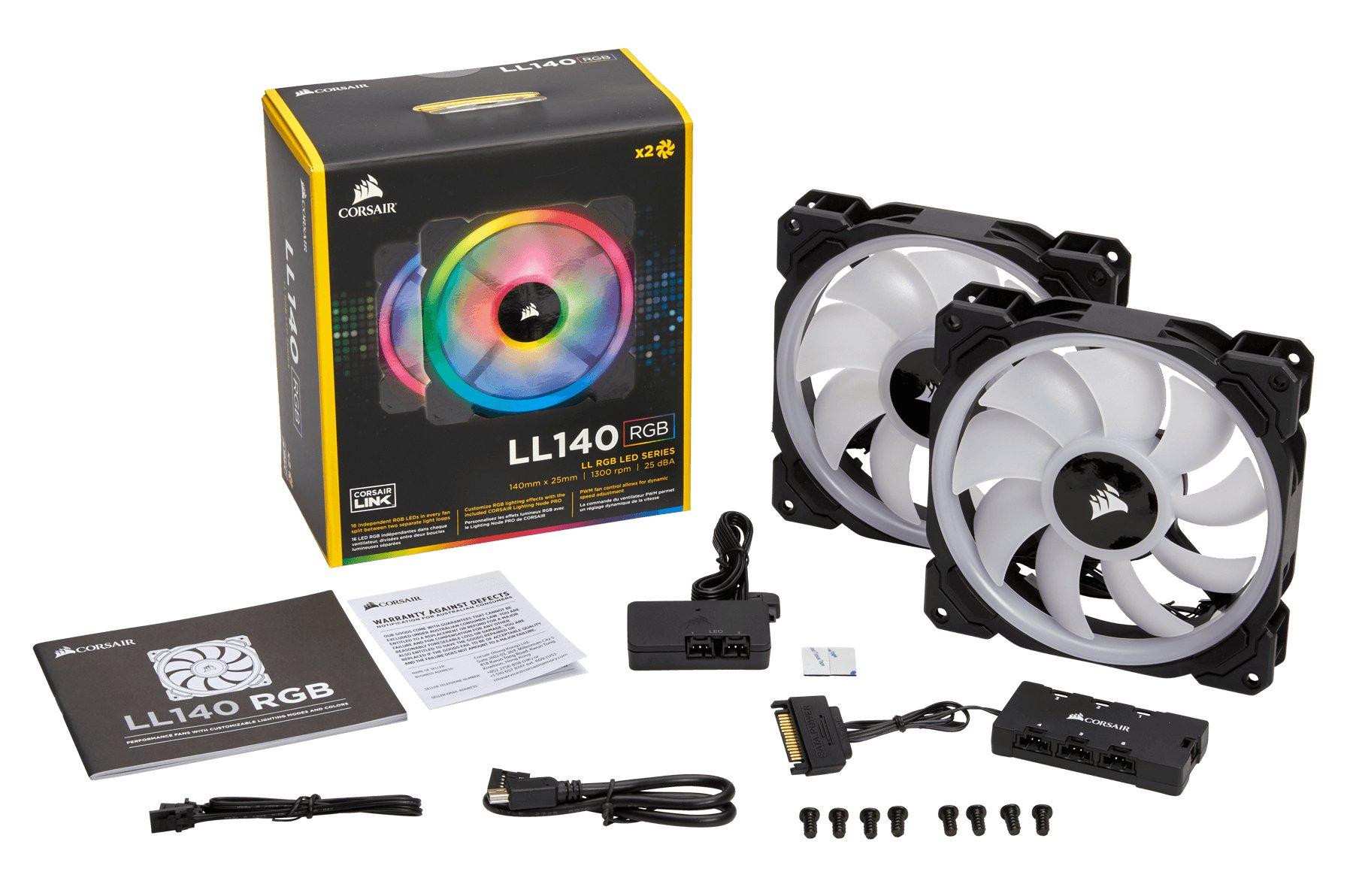 Corsair  LL140 RGB Case per computer Ventilatore 14 cm 