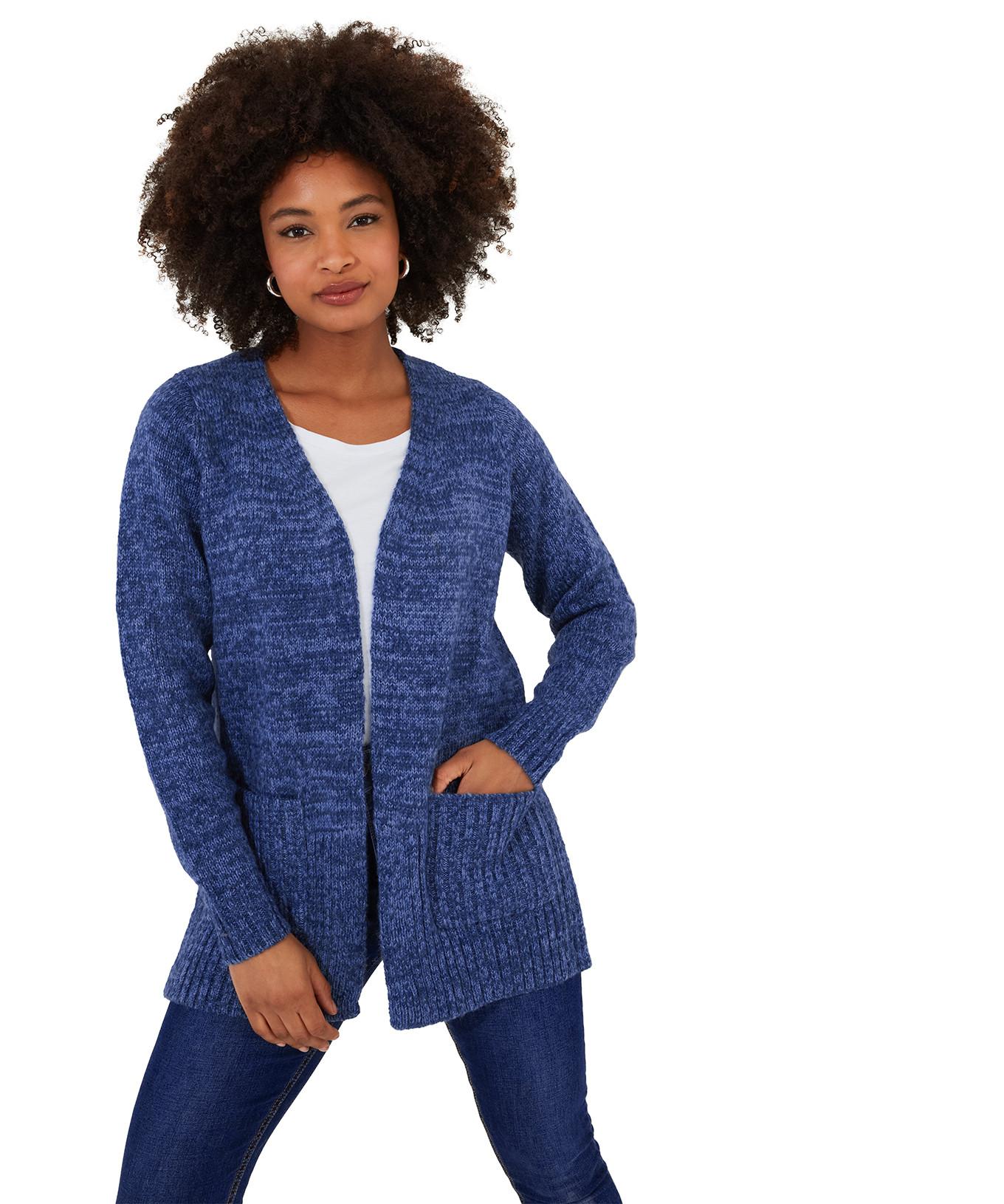 Joe Browns  Melierte Strickjacke mit aufgesetzten Taschen 