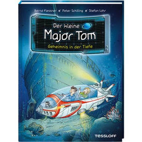 Der kleine Major Tom. Band 18. Geheimnis in der Tiefe Flessner, Bernd; Schilling, Peter; Lohr, Stefan (Illustrationen) Copertina rigida 