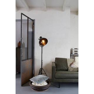 mutoni Lampadaire Spotlight Noir  