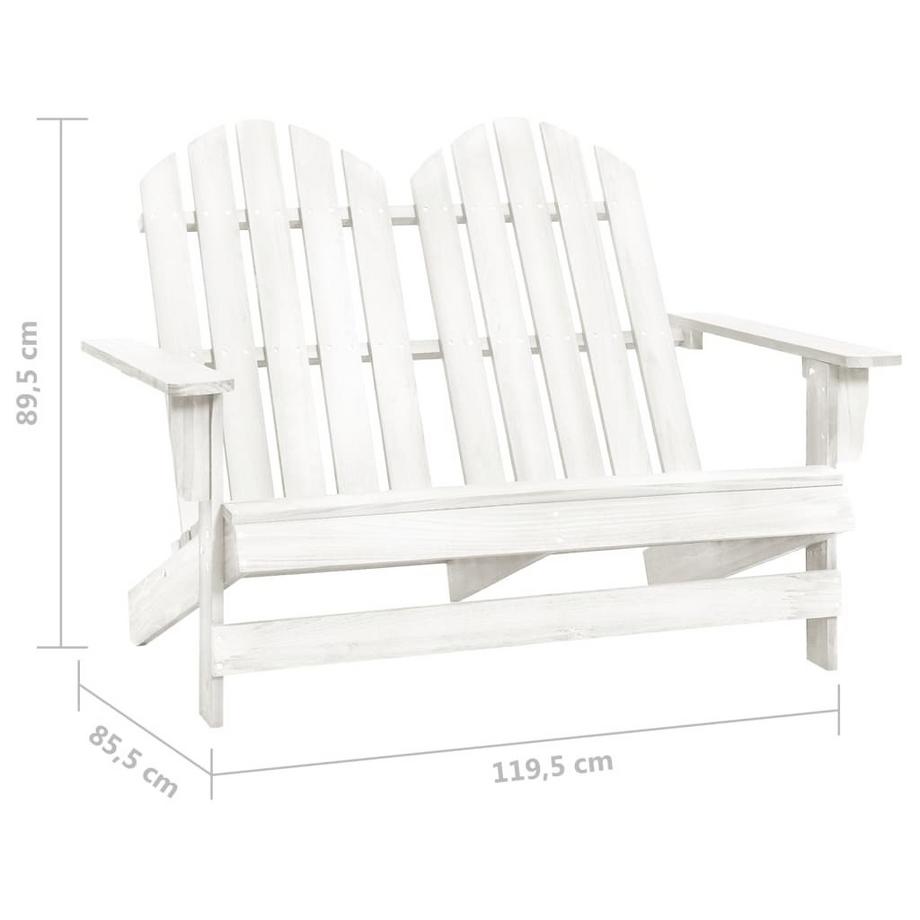 VidaXL sedia da giardino Legno  