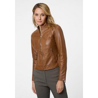 RICANO  Veste en cuir  Ciara, classique en cuir d'agneau ultra doux 