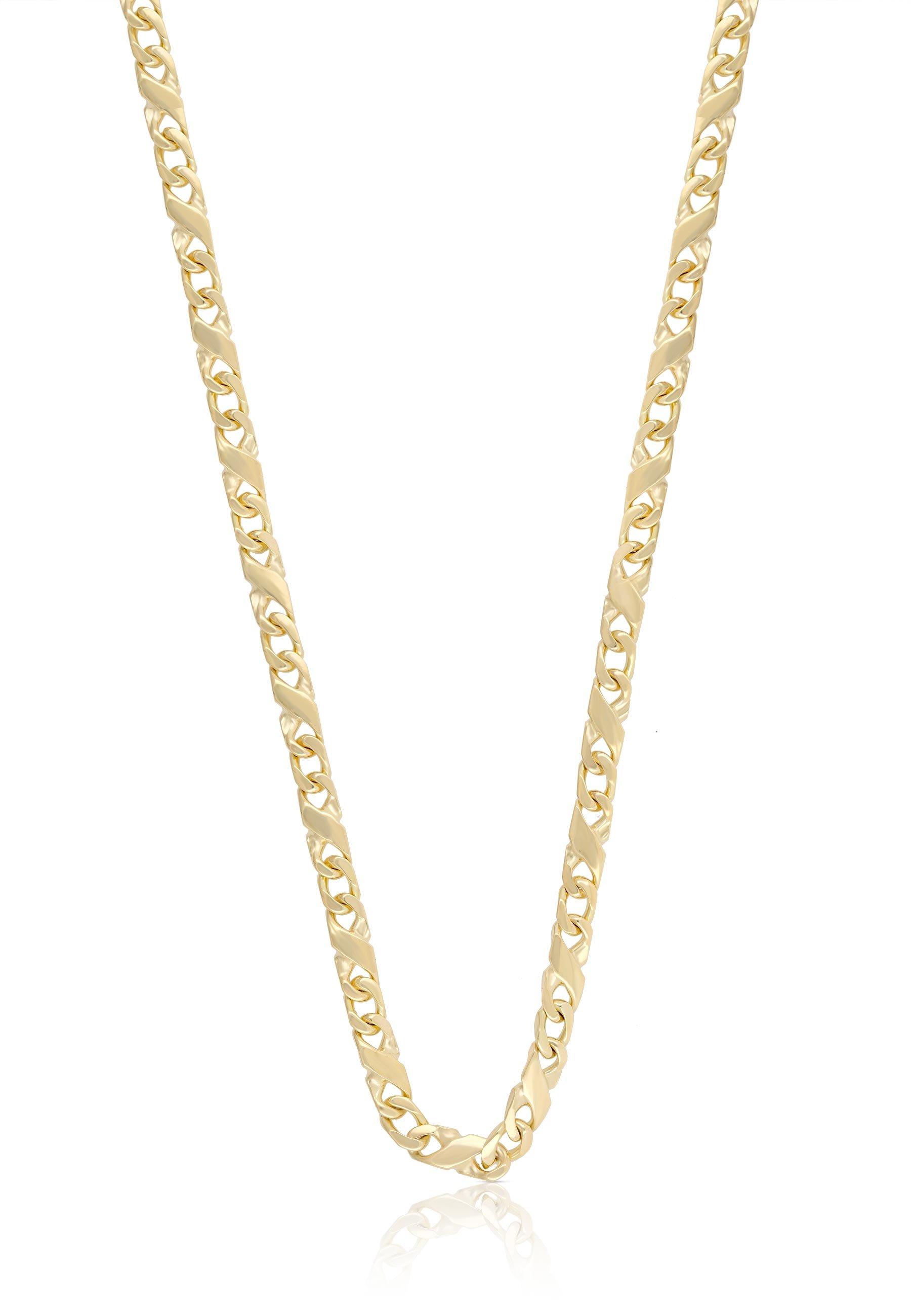 MUAU Schmuck  Collier Carrera Gelbgold 750, 3.5mm, 60cm 