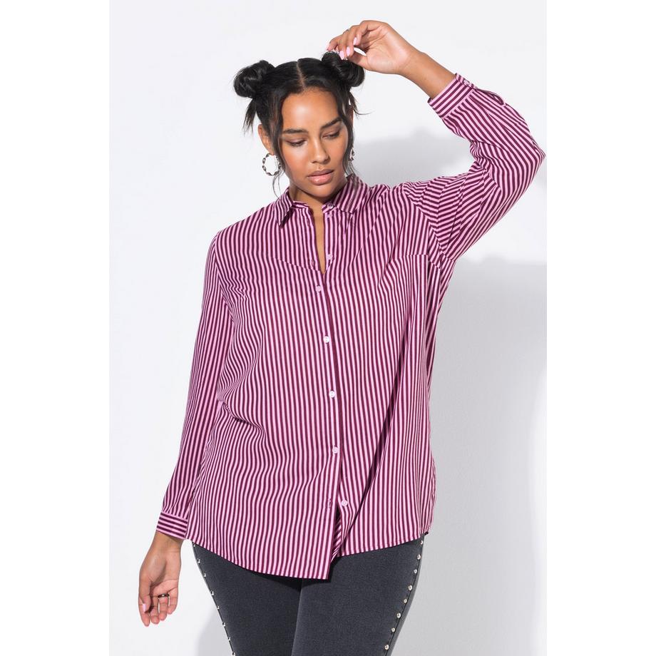 Studio Untold Chemisier Boxy Fit à Rayures  
