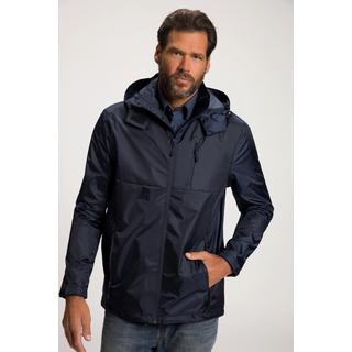 JP1880  Regenjacke, wasserdicht, Kapuze, Zipper, leichtes Mesh Futter 