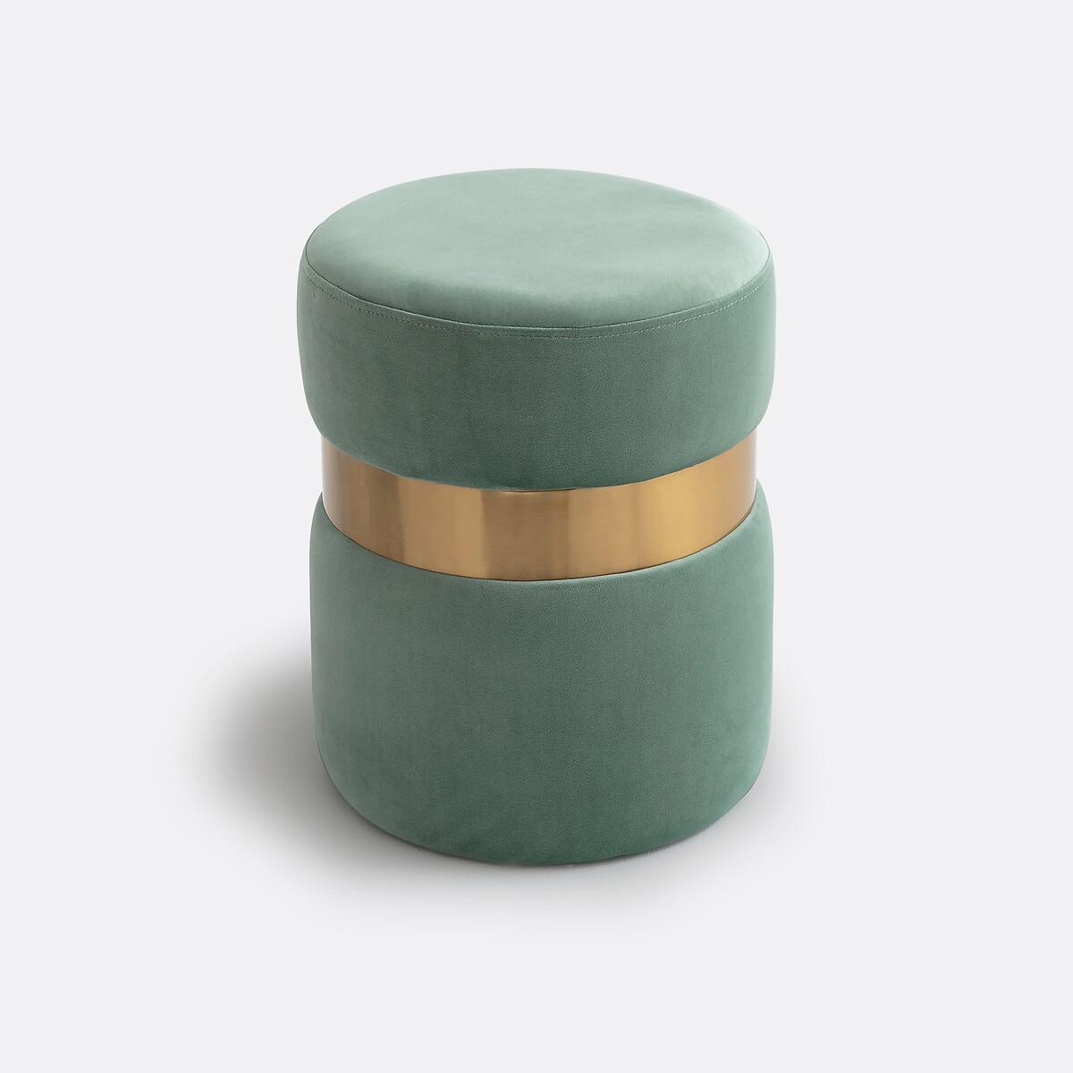 La Redoute Intérieurs Pouf velours LUXORE  