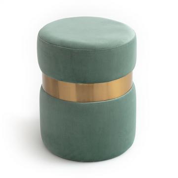 Pouf velours LUXORE