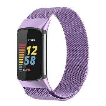 Fitbit Charge 5 - Bracciale Milanese In Acciaio Inossidabile