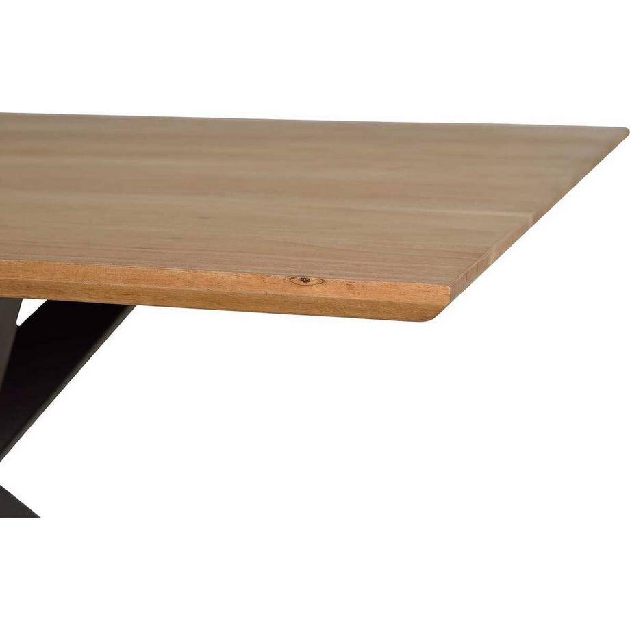 mutoni Table de salle à manger Adera acacia naturel 180  