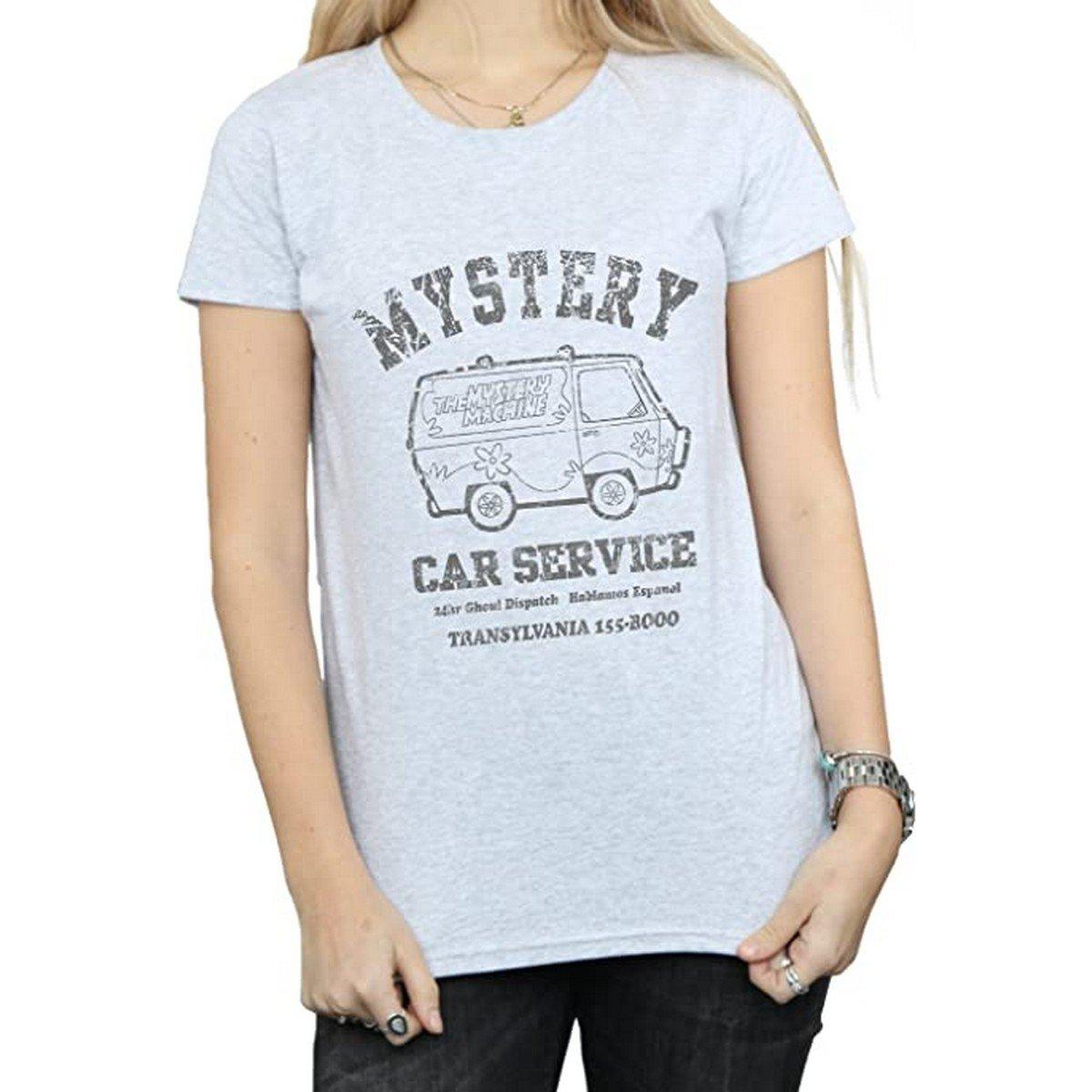 Image of Mystery Car Service Tshirt Damen Grau L