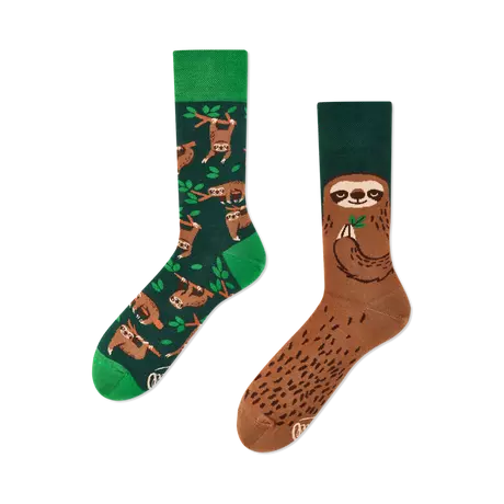 Many Mornings Sloth Life  Chaussettes - Many Mornings  Multicolor
