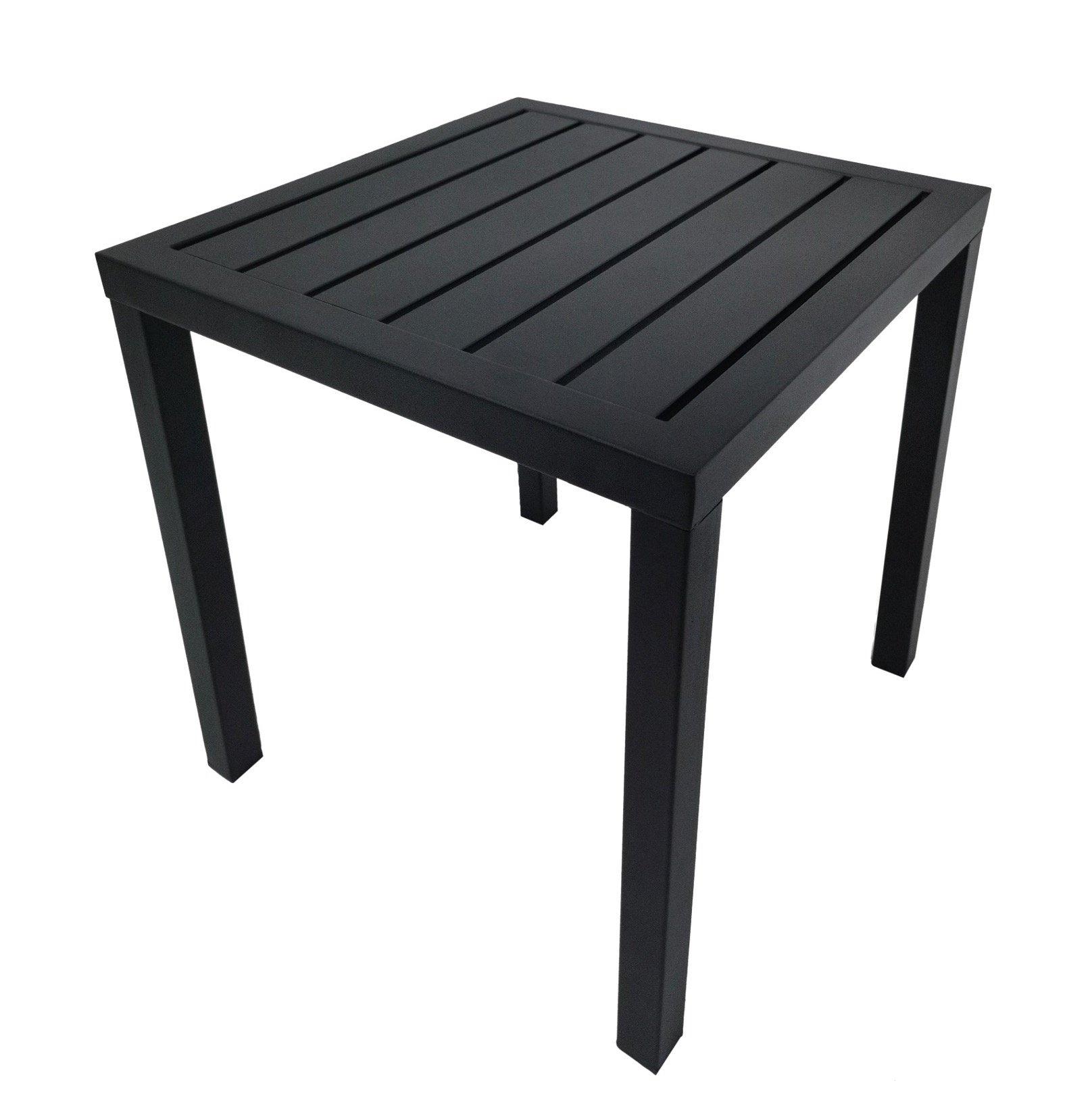 mutoni Table d'appoint de jardin Domino 40x40x43  