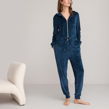 Pyjama-Overal aus Samt