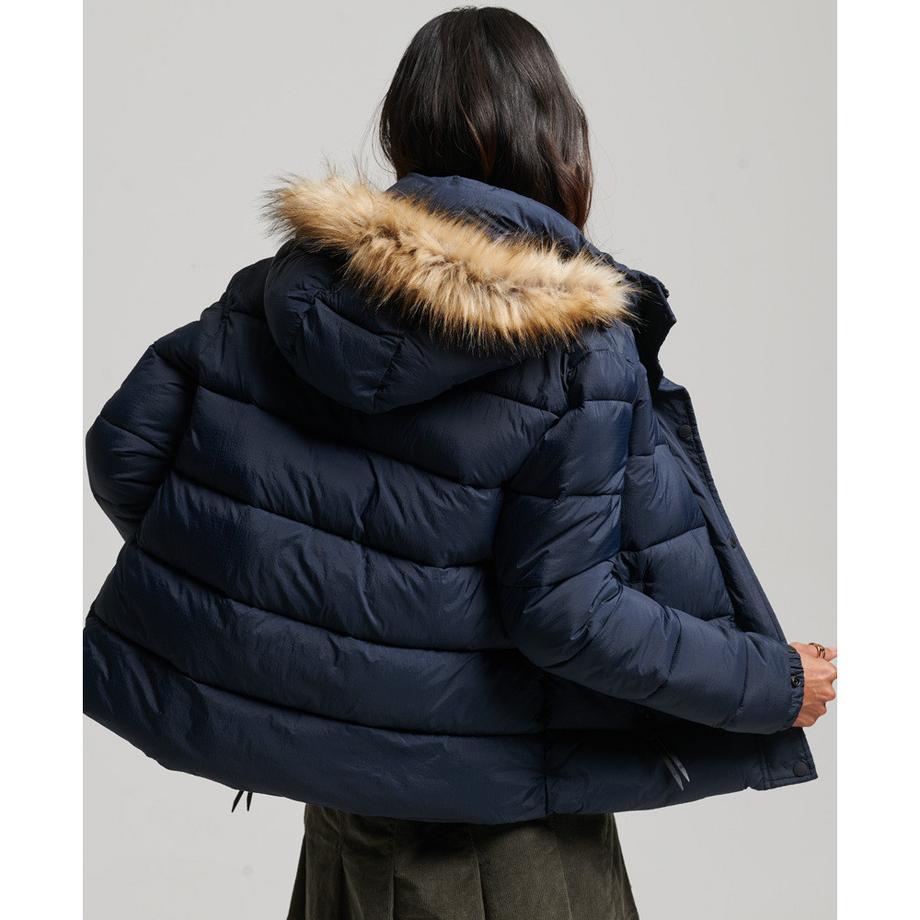 Superdry Daunenjacke mit Kapuze  