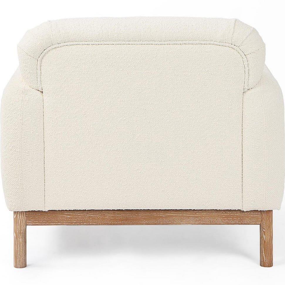 mutoni Fauteuil Detroit bouclé naturel  