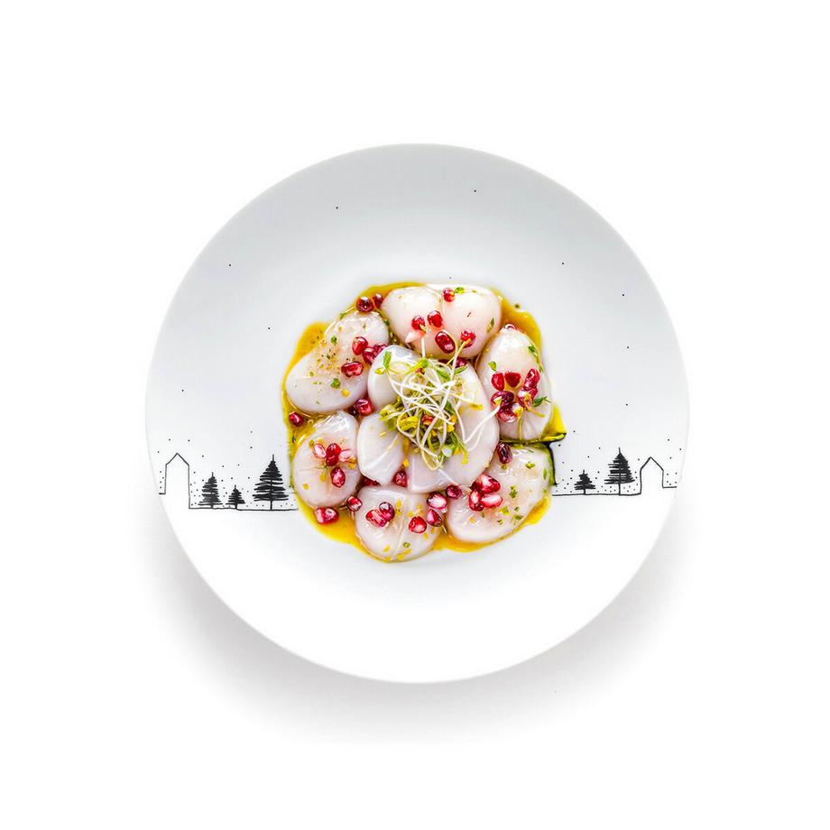 La Redoute Intérieurs Lot 4 assiettes plates  