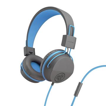JLab JBuddies Studio Kids Kopfhörer Kabelgebunden Kopfband Musik Blau, Graphit