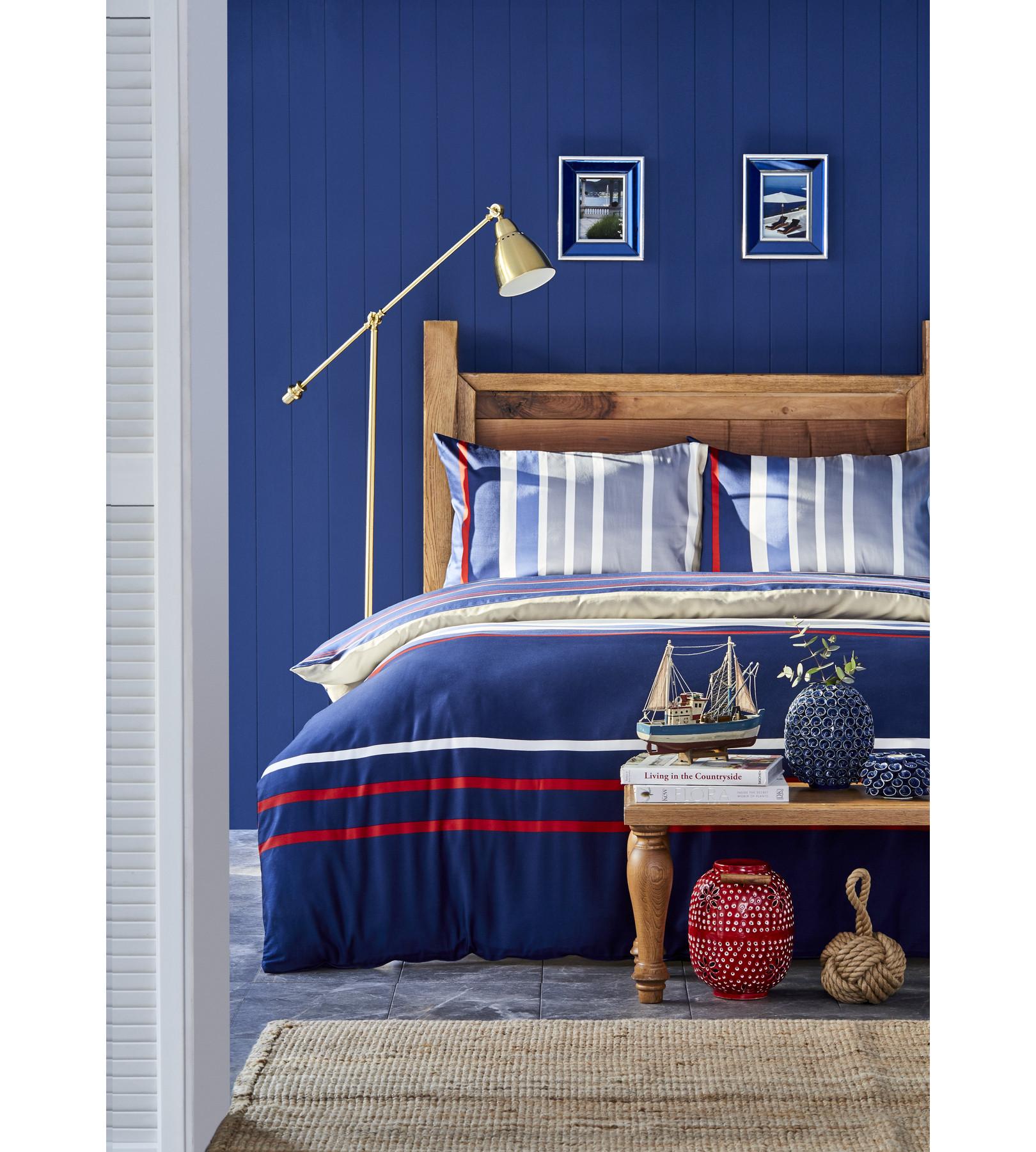 Nautica Bradford Set Copripiumino a Righe  