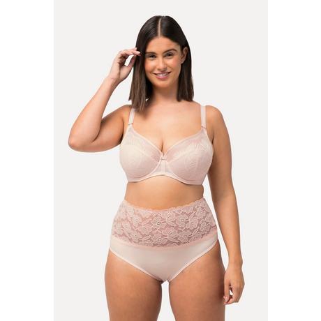 Ulla Popken  Reggiseno con ferretto, pizzo e coppa C-F 