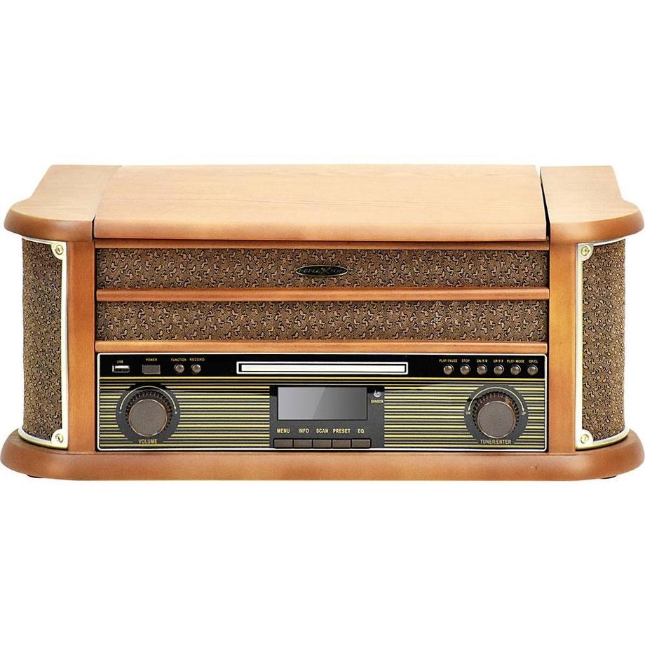 Reflexion  Stereoanlage AUX, Bluetooth, CD, DAB+, Kassette, Plattenspieler, UKW, USB, Aufnahmefunktion 