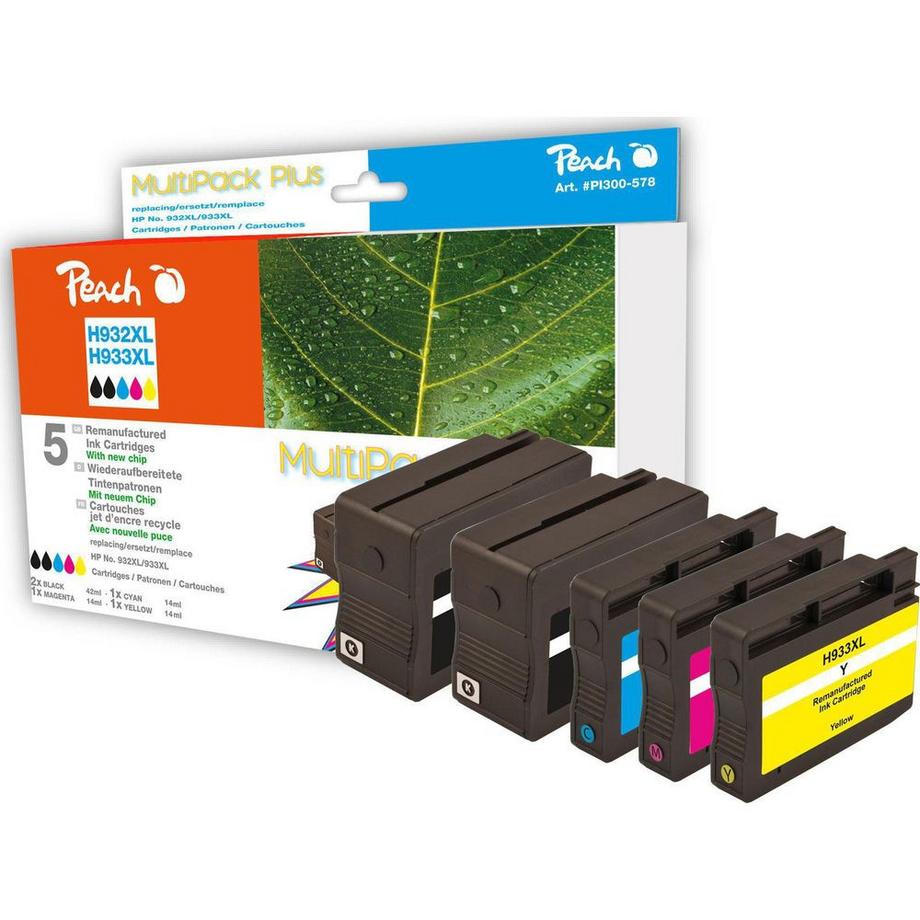 Peach  Tintenset HP Nr. 932 / 933 