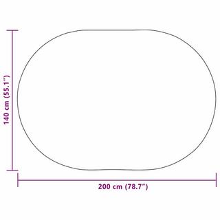 VidaXL  Outdoor teppich polypropylen 