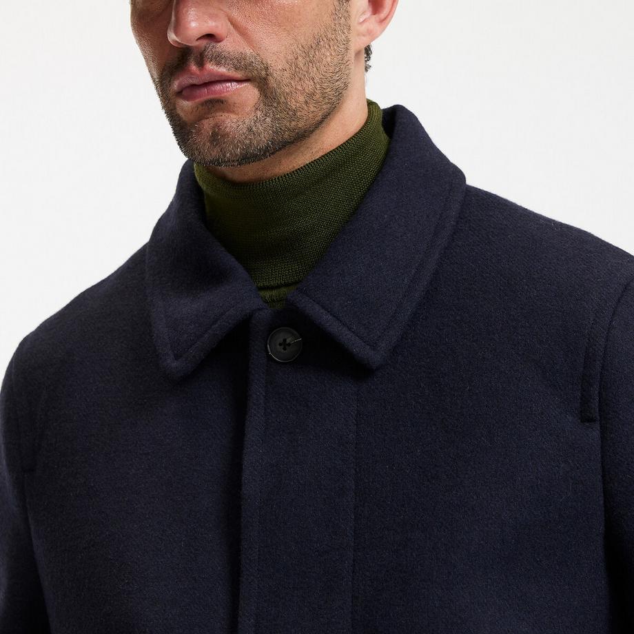 La Redoute Collections Manteau en Laine Mélangée  