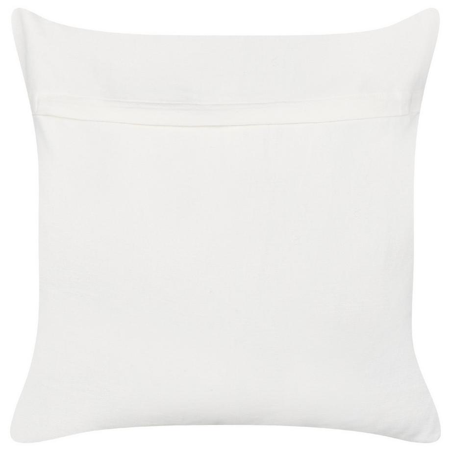 Beliani Lot de 2 coussins décoratifs en Coton  JATROPHA  