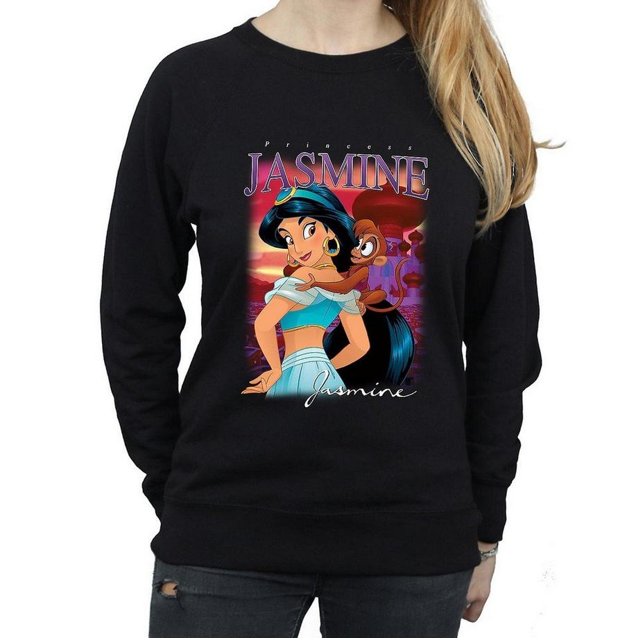 Aladdin Sweatshirt Imprimé Graphique Princesse Jasmine  
