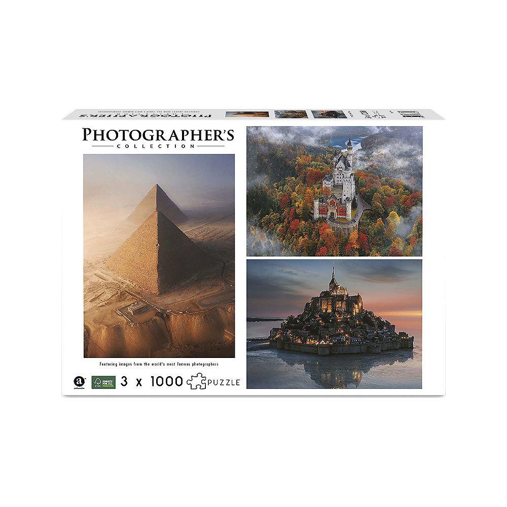 Image of Puzzle 3er Set Historische Stätten (1000Teile)