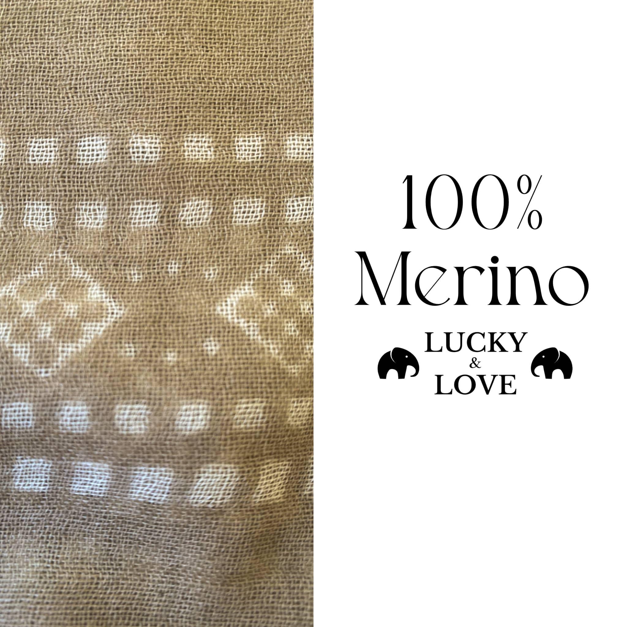 LUCKY & LOVE Sukalini Merino Schal  