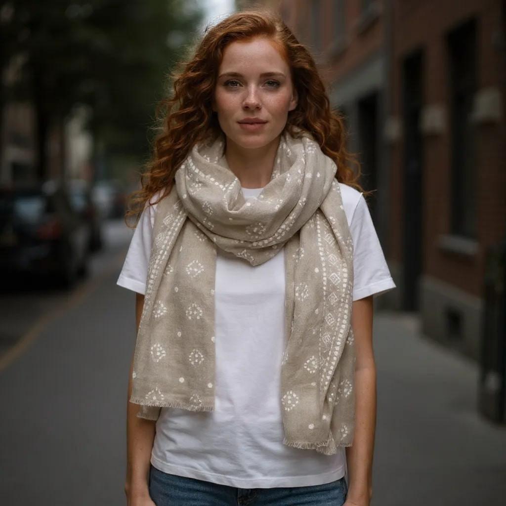 LUCKY & LOVE Sukalini Merino Schal  