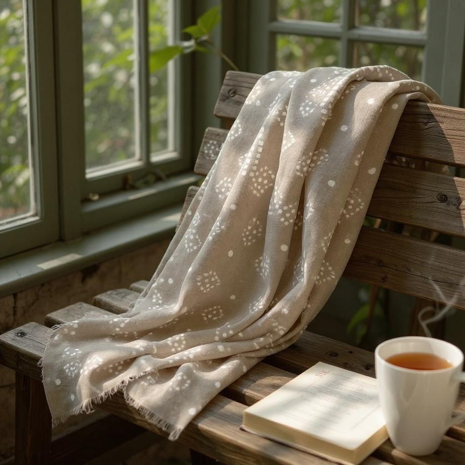 LUCKY & LOVE Sukalini Merino Écharpe  