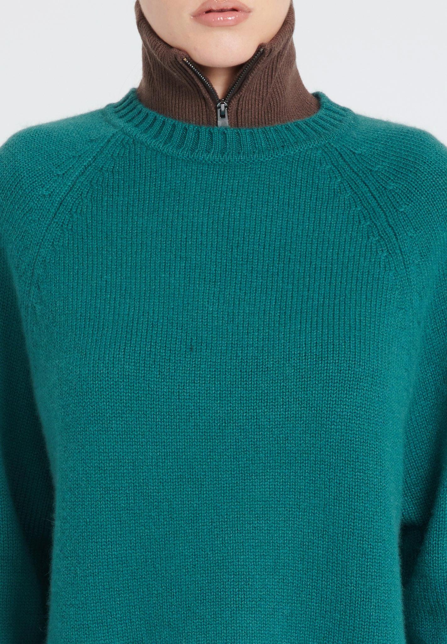 Studio Cashmere8  ZAYA 7 Pullover mit Raglanärmeln 6 Fäden - 100% Kaschmir 