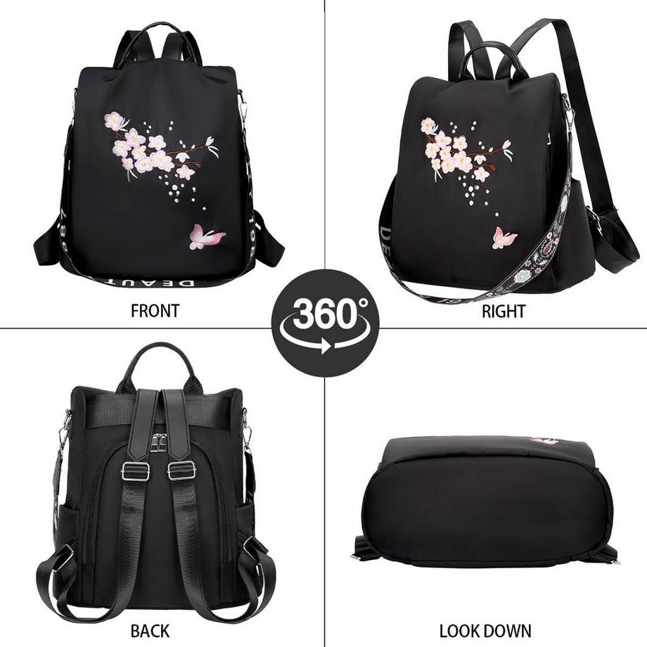 Only-bags.store Sac à dos de ville élégant antivol petit  